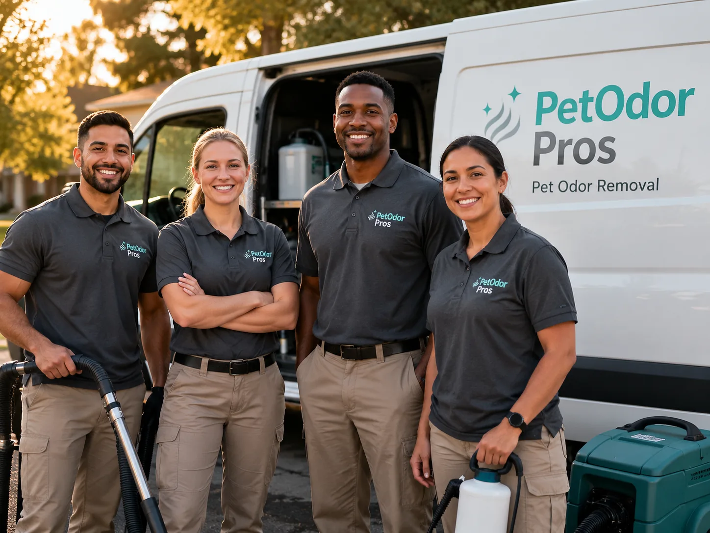 Pet Odor Removal team serving Mountain Top, PA